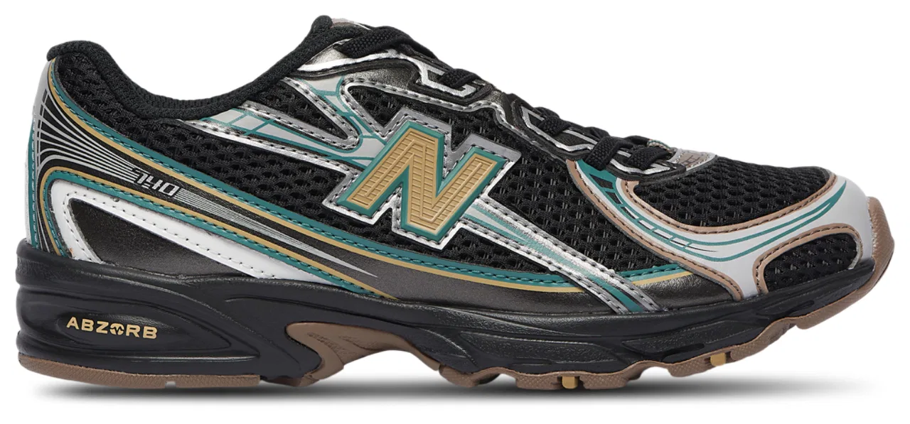 Кроссовки для мальчиков 740 New Balance, цвет Olive/Grey/Black