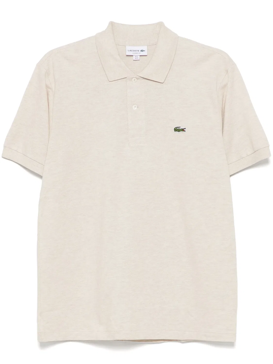 Поло с короткими рукавами Lacoste, экрю