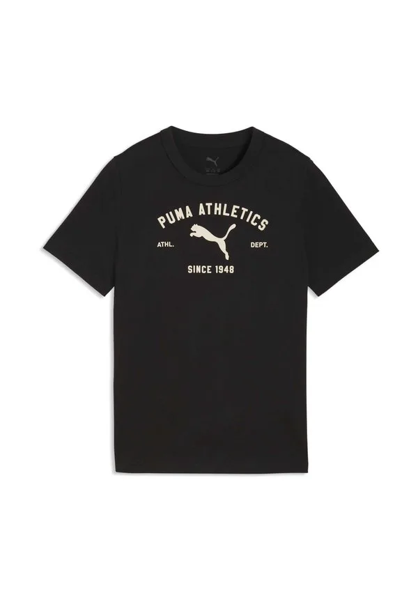 Футболка с графическим принтом "класс" Puma, Black — фото 4
