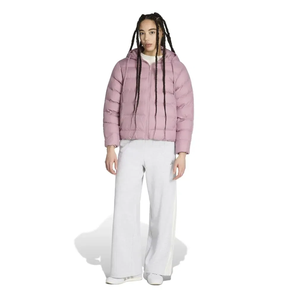 Женская куртка с синтетическим утеплителем Climawarm 3-Stripes Adidas, Pink — фото 4