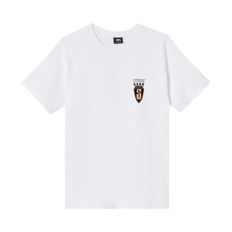 

Футболка Stussy S Crest Tee 'White', белый