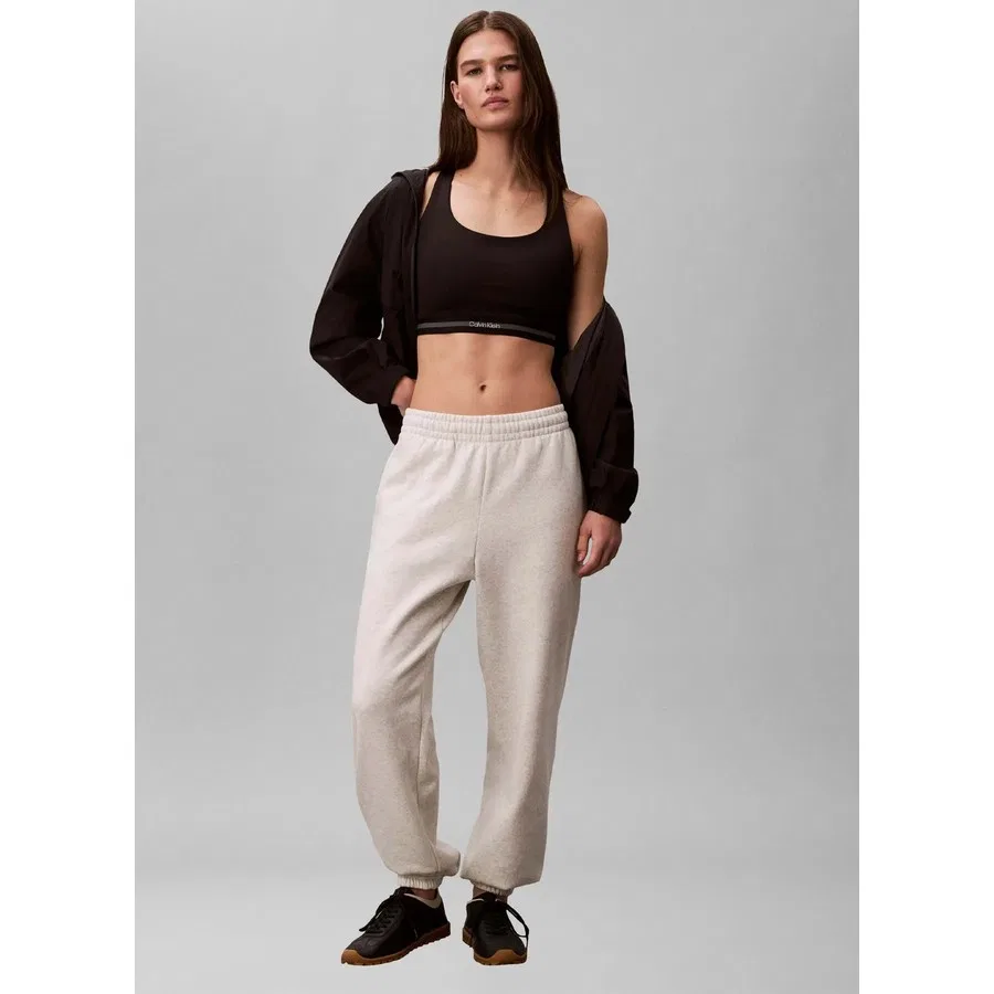 Спортивный бюстгальтер Icon Sport Piping Bra Calvin Klein, Черный