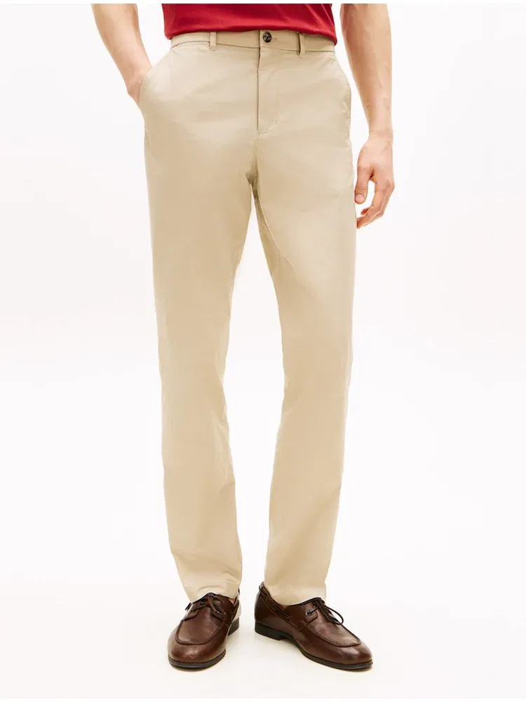 Чиносы Denton Fit TOMMY HILFIGER, Beige — фото 3