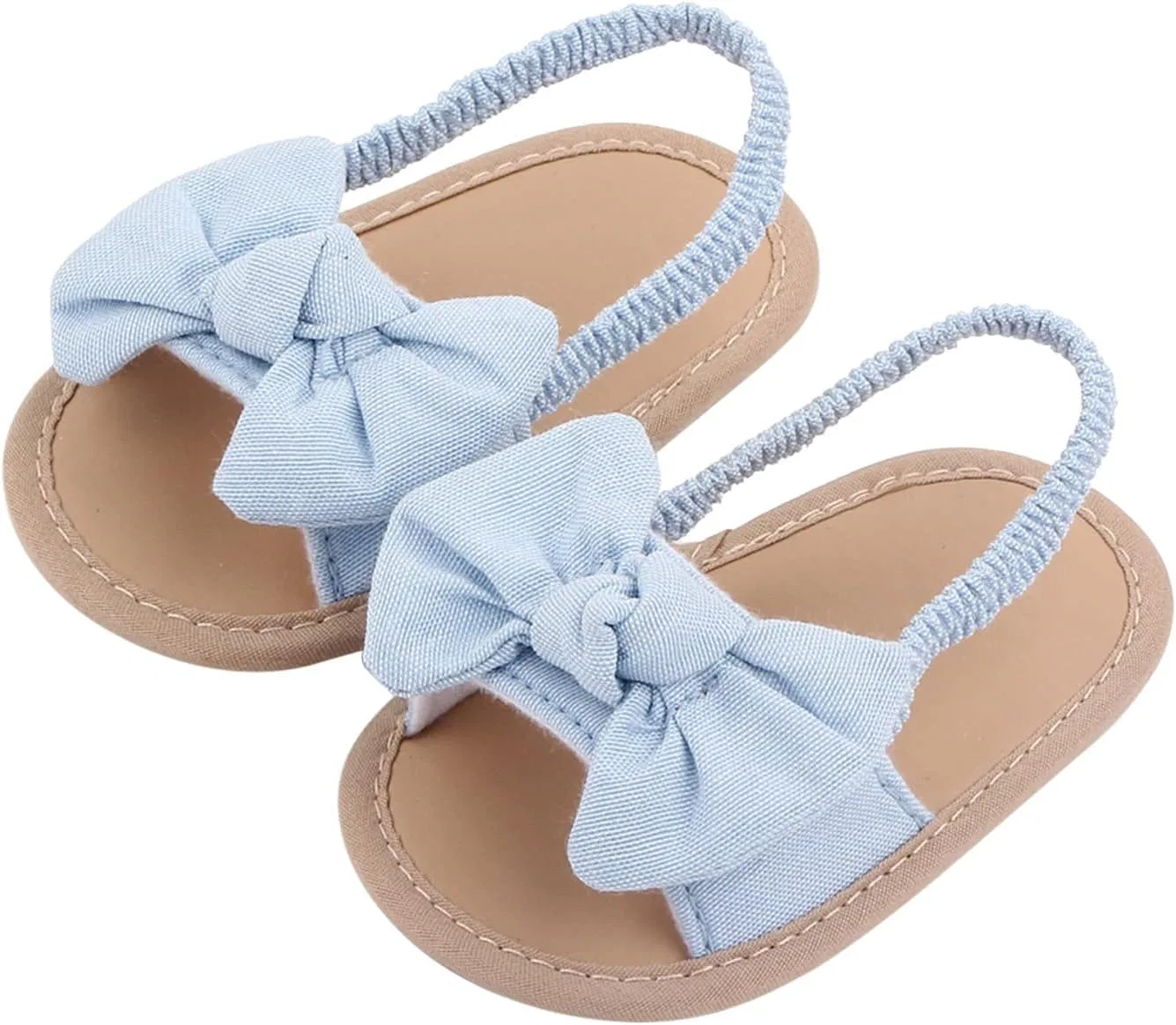 Детские сандалии для девочек с бантом, модель Jelly Sandal, Blue — фото 3