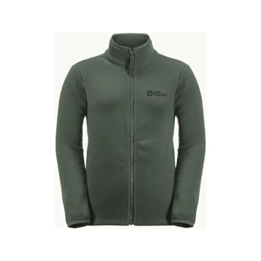 Детская флисовая куртка Taunus Jacket Jack Wolfskin, Зеленый