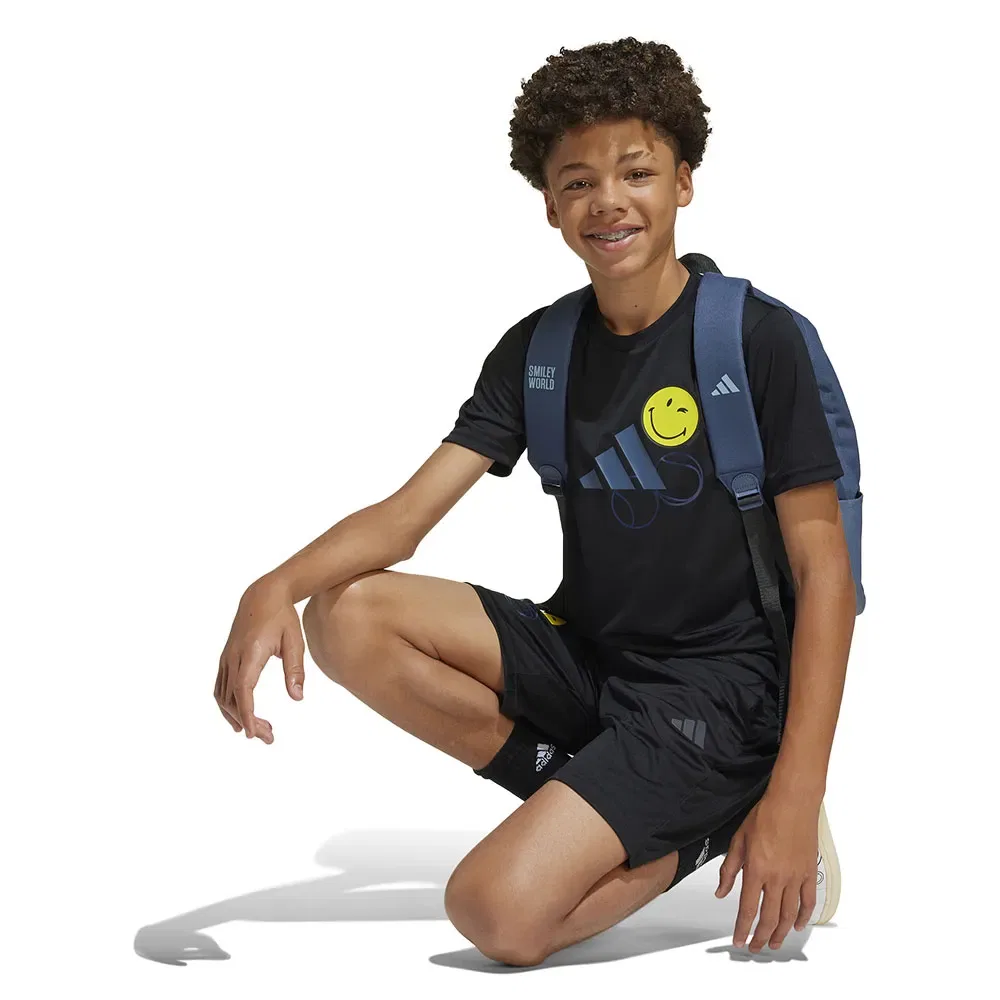 Футболка Adidas X Smileyworld с коротким рукавом Adidas, черный — фото 4
