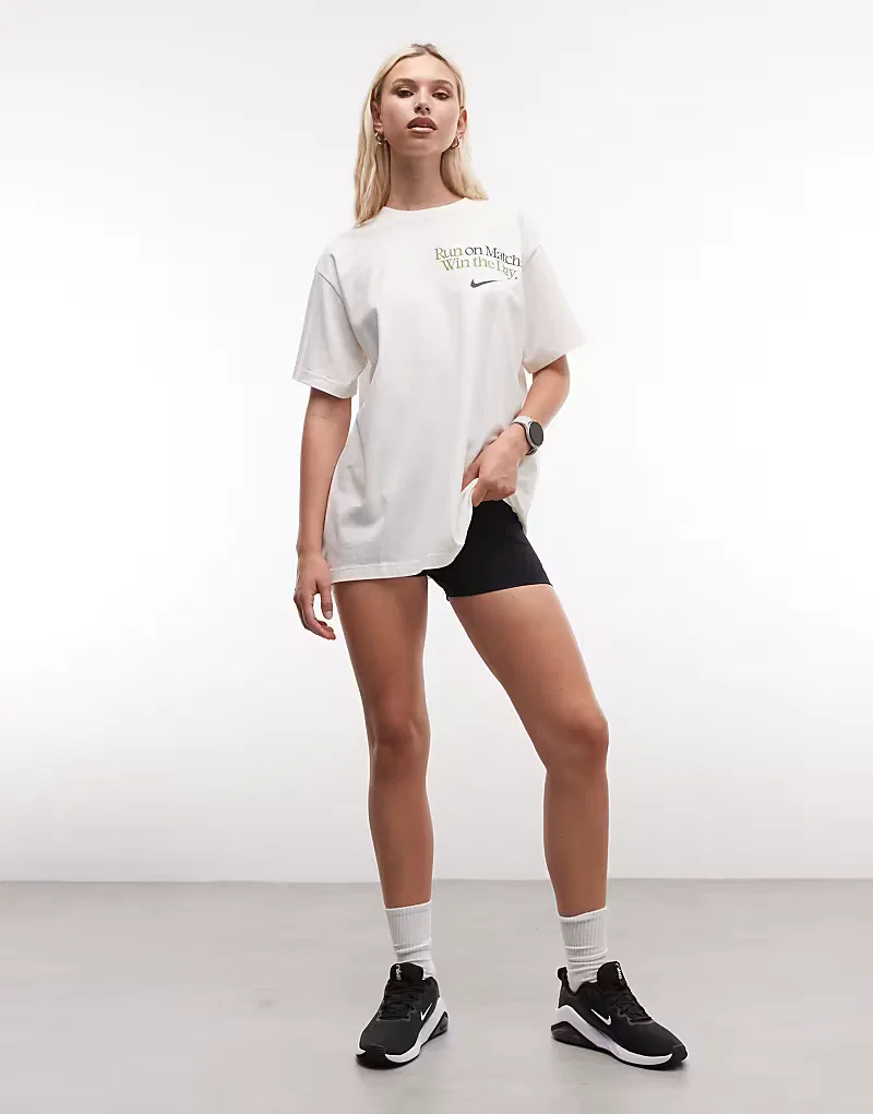Футболка Nike с графическим принтом Матча, белый — фото 2