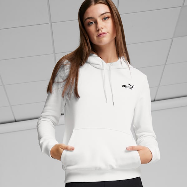 

Женская толстовка с логотипом Puma Essentials, белый