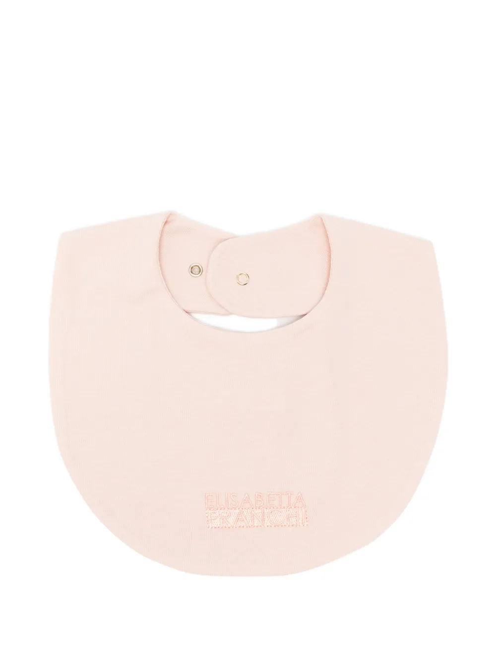 

Вышитый нагрудник Elisabetta Franchi La Mia Bambina, розовый