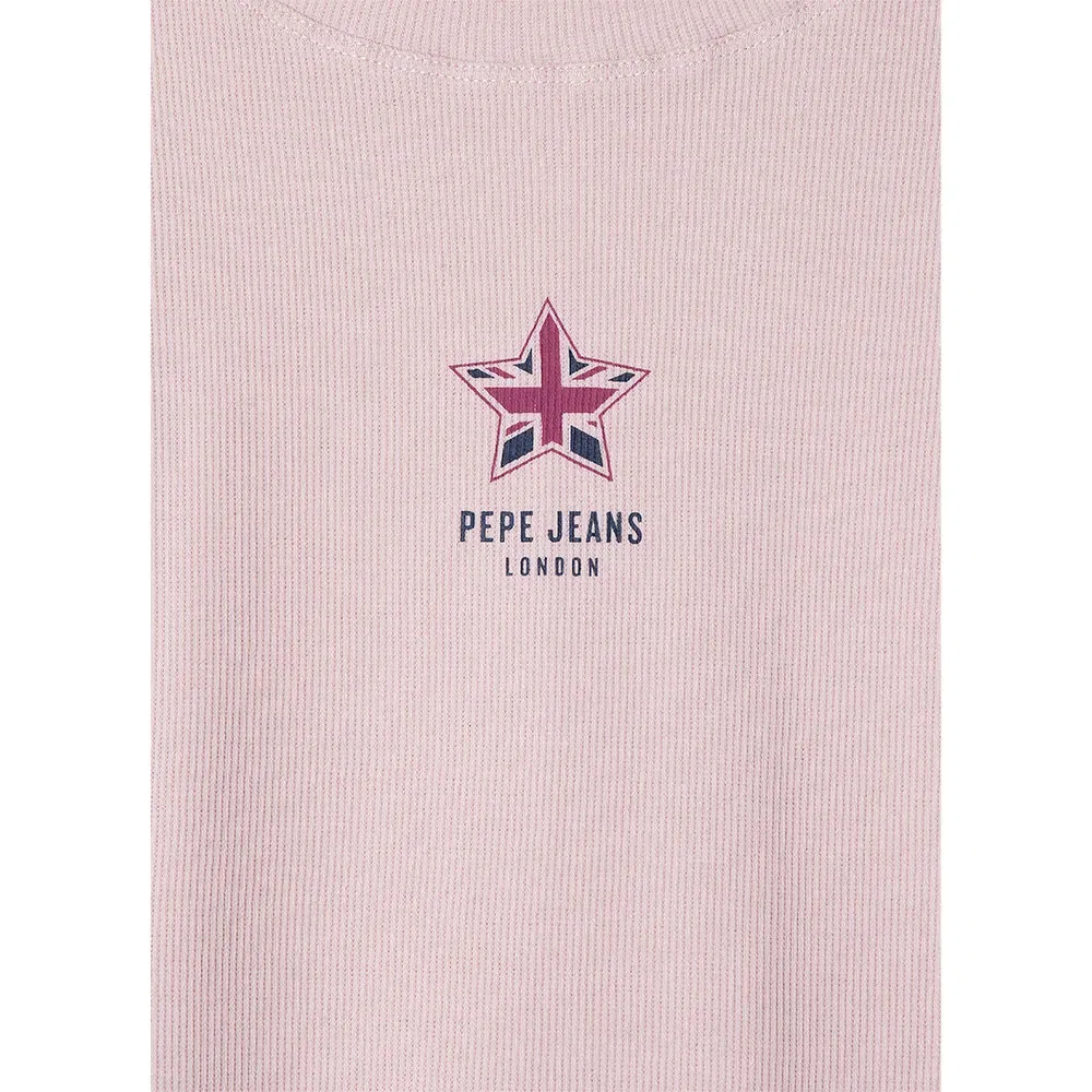 Футболка с коротким рукавом Amily Pepe Jeans, розовый — фото 3