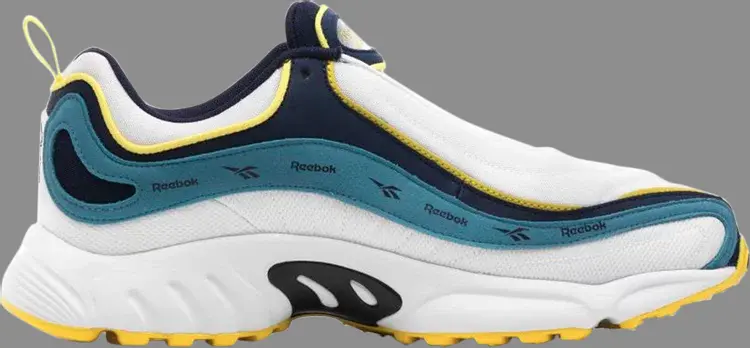 

Кроссовки dmx daytona 'vector white navy' Reebok, белый