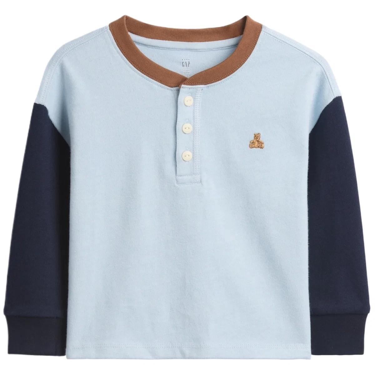 Детская футболка с принтом GAP Kids, Light Blue