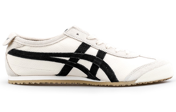 Кроссовки Onitsuka Tiger Mexico 66 Vintage, кремовый/черный — фото 3