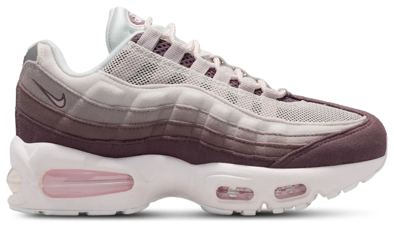 Кроссовки для девочек Air Max 95 Nike, цвет Pink/Brown/White