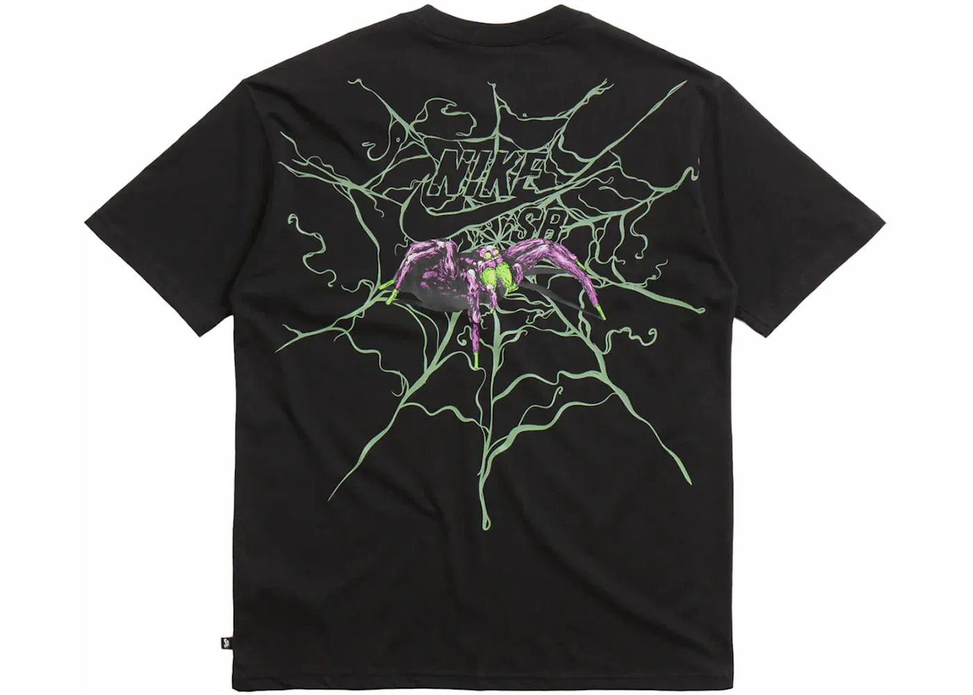 Мужская футболка с принтом Nike SB Spider T-shirt Nike, Black