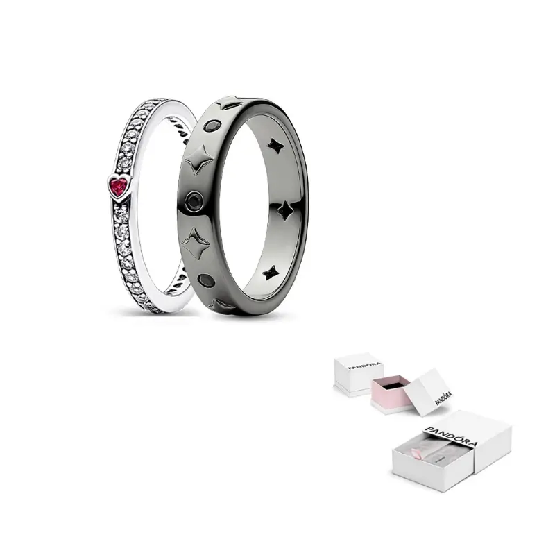 

Pandora Кольцо из серебра 925 пробы с кубическим цирконием для женщин