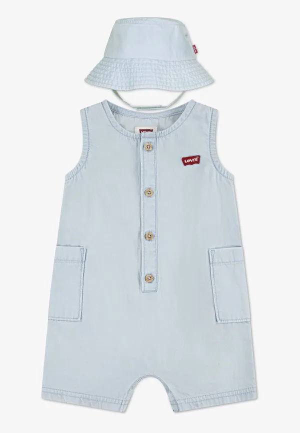 Комбинезон, панама, шляпа-комбинезон Levi'S, Light-Blue Denim