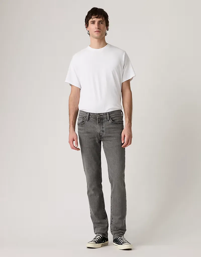 Джинсы Levi's 511 slim темно-серый — фото 2