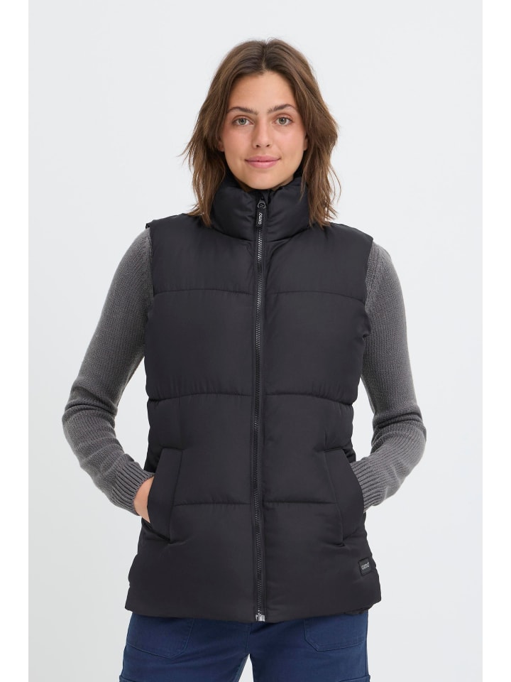 

Oxmo Стеганый жилет OXMinna черного цвета