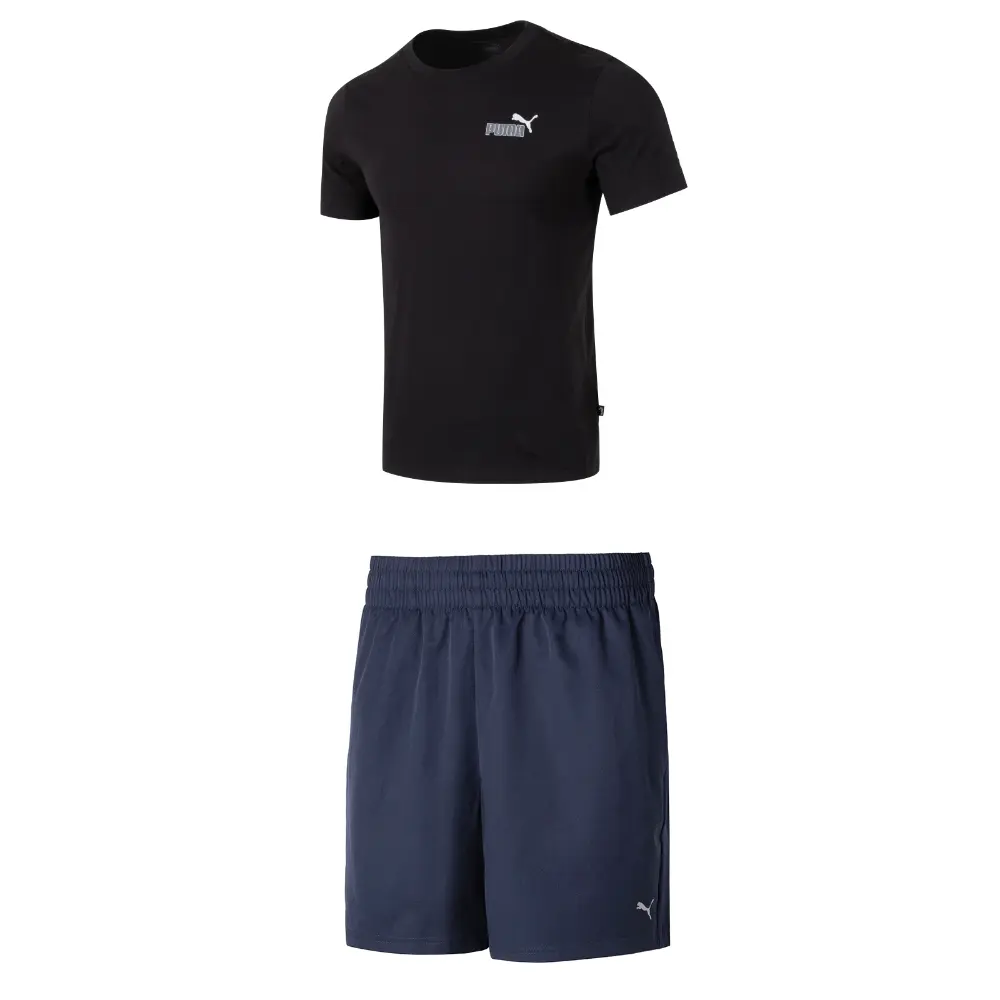 

Повседневная спортивная одежда для мужчин, черный и синий Puma, синий
