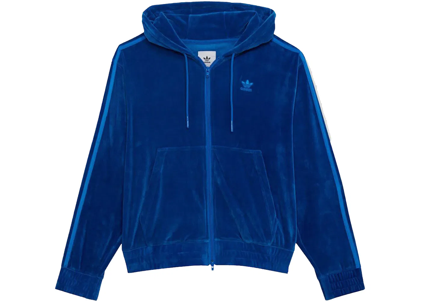 Мужская худи на молнии Jeremy Scott Adidas, Blue