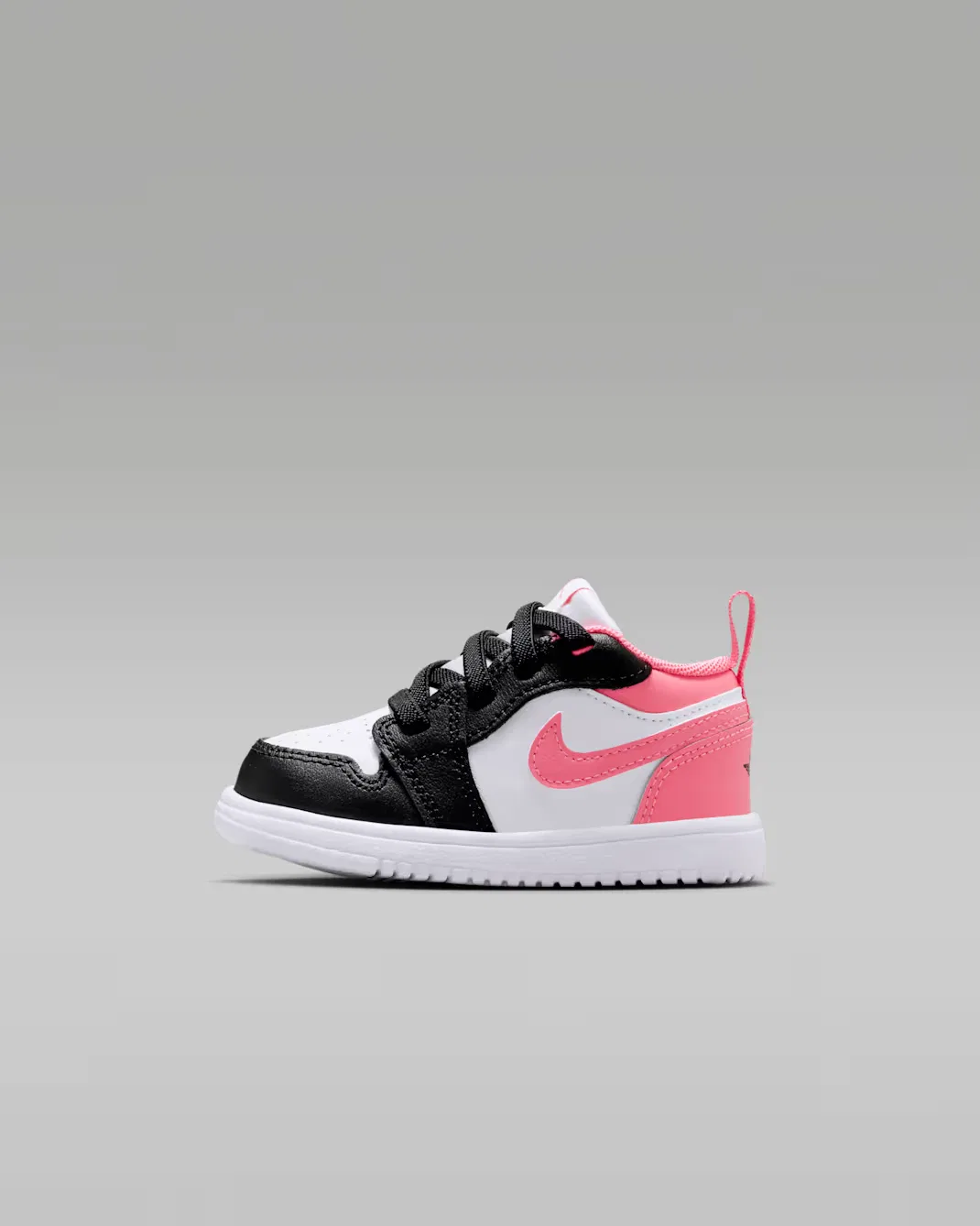 Детская/подростковая обувь Jordan 1 Low Alt, Black/White/Pink Gaze