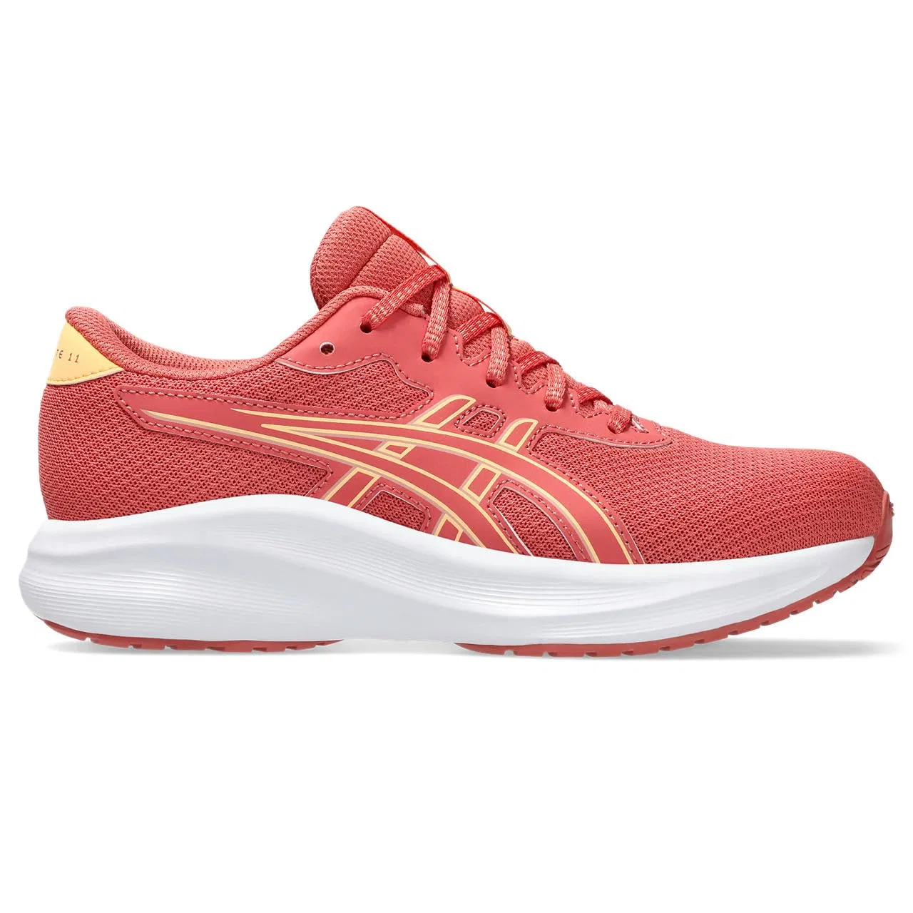 Детские кроссовки для мальчиков Gel-excite 11 Gs ASICS, Dark Pink Clay Orange Glow — фото 3