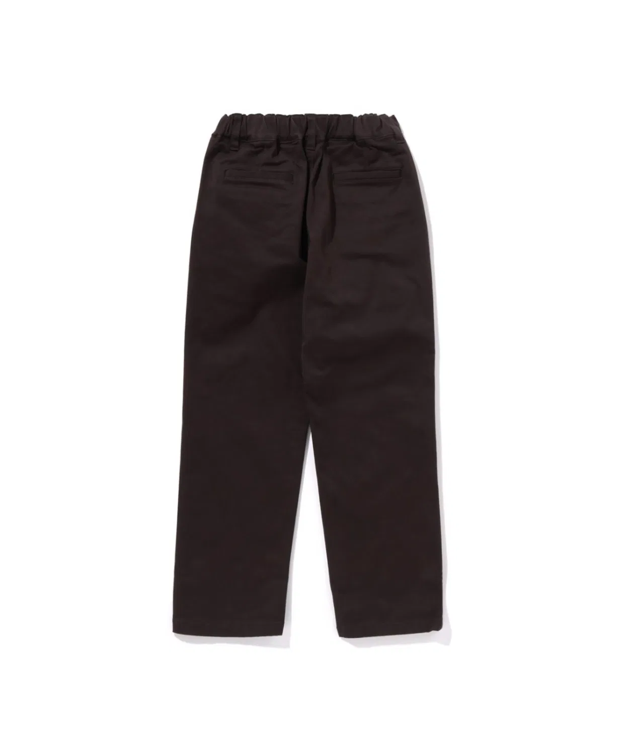 Детские чиносы с талией на резинке, модель Tuck Chino A BATHING APE, Charcoal — фото 2