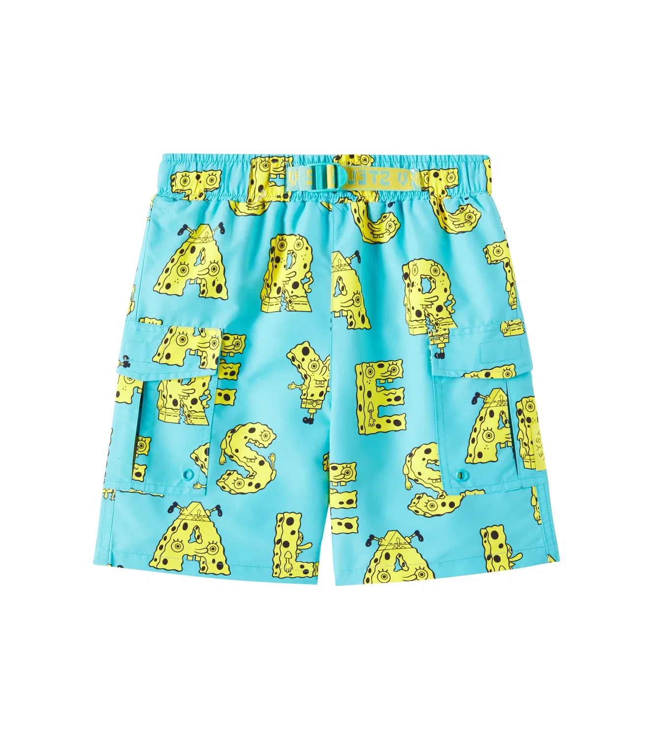 Плавки бикини с принтом Stella Mccartney Kids, бирюзовый