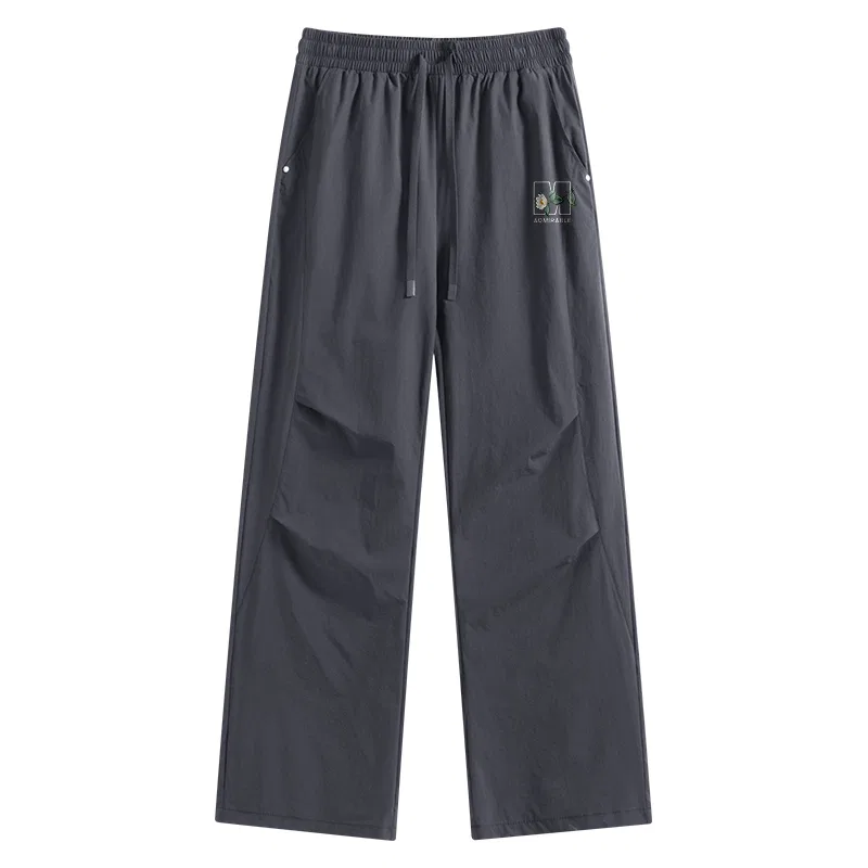 Детские спортивные штаны легкие быстросохнущие MINISO, Black — фото 4
