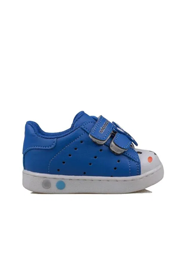Детские кроссовки для мальчиков со светодиодами First Step Baby Sneaker Trend Adımlar, Saks Blue