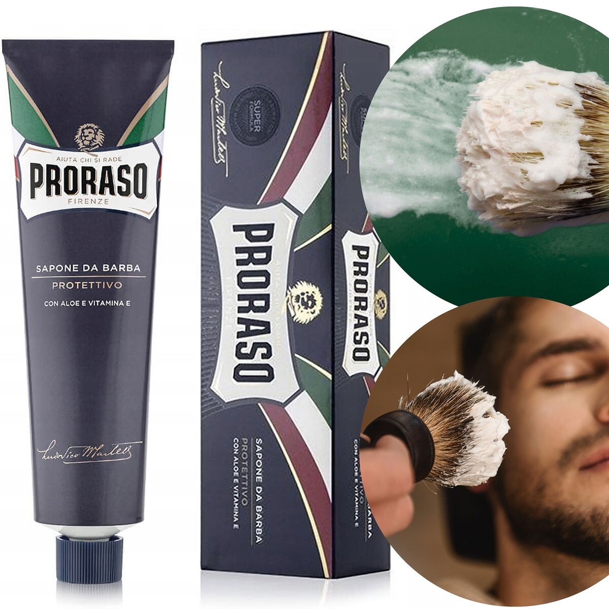 

Proraso - Крем-мыло для бритья, тюбик - защитный 150 мл