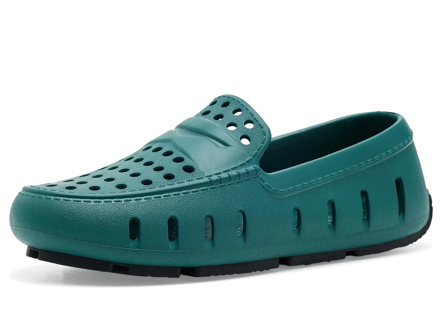 Лоферы Prodigy Classic (для больших детей) Floafers Kids, Teal/Black — фото 2