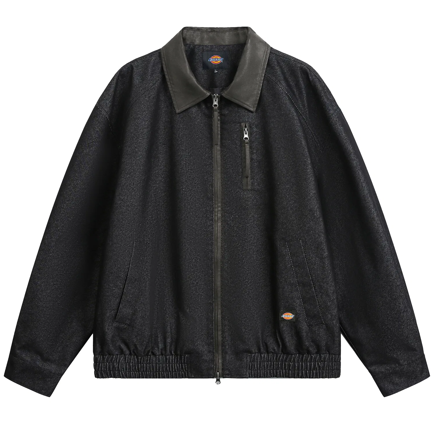 Детская куртка джинсовая с лацканами Dickies, Denim Black