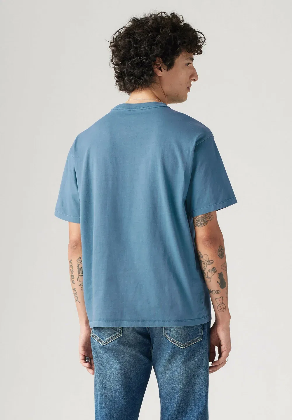 Футболка в винтажном стиле - футболка с принтом Levi'S, Lse Batwing Badge Ca - Blues - — фото 2
