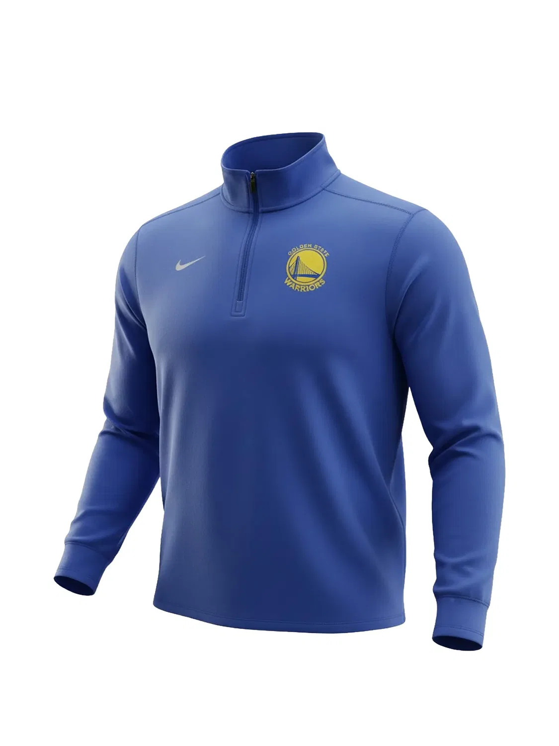 Футболка с длинным рукавом Golden State Warriors Nike, королевский синий