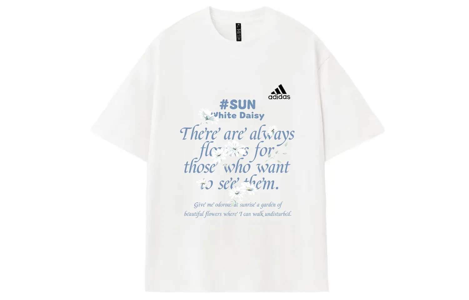 Женская футболка с принтом MUST HAVES Adidas, White — фото 3
