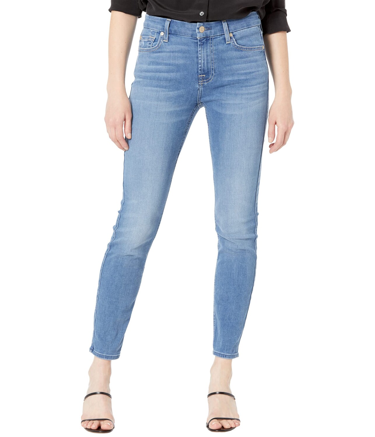 

Джинсы 7 For All Mankind, The Ankle Skinny in Serenity