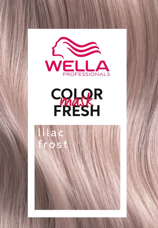 Маска для волос увлажняющая Color Fresh Mask Wella, Lilac Frost 500 мл — фото 4