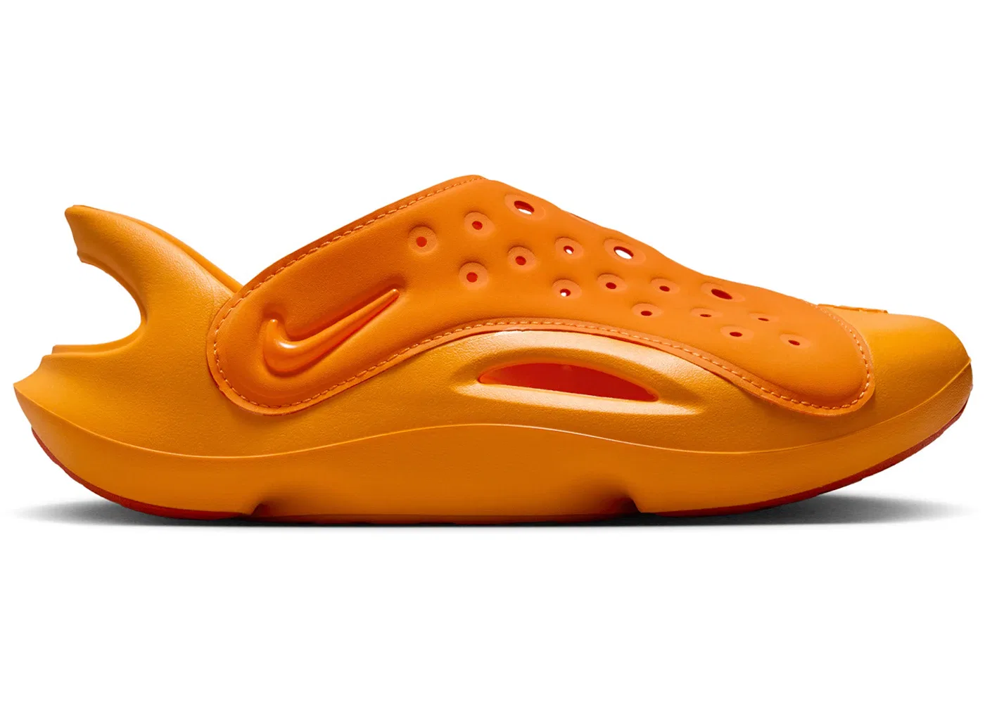 Детские сандалии Nike Aqua Swoosh Nike, Orange Peel/Picante Red/Orange Peel