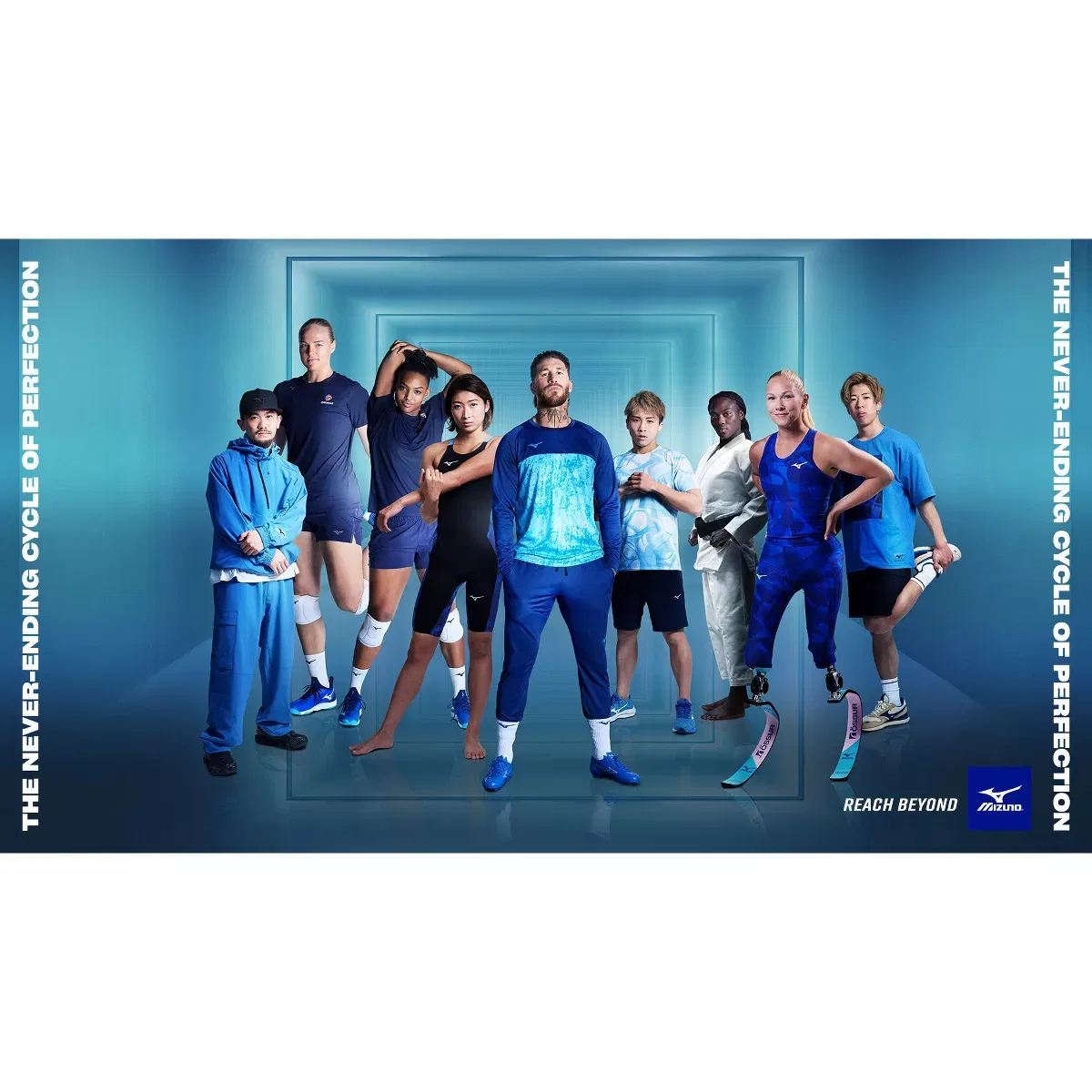 Детский худи для мальчиков с канальным флисом Velocity Mizuno, Navy-Shade — фото 3