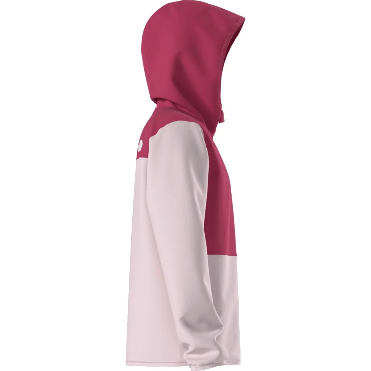 Детская флисовая кофта на молнии с капюшоном The North Face, Pale Blossom/Lali Guran — фото 2