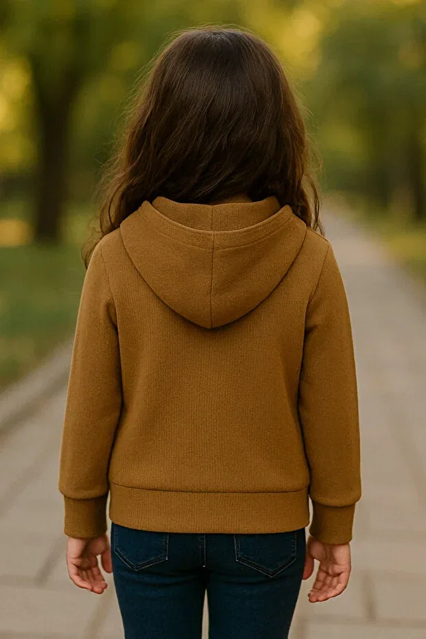 Детское худи на молнии с капюшоном с принтом Yalçınoğlu Kids, Multicolor — фото 3