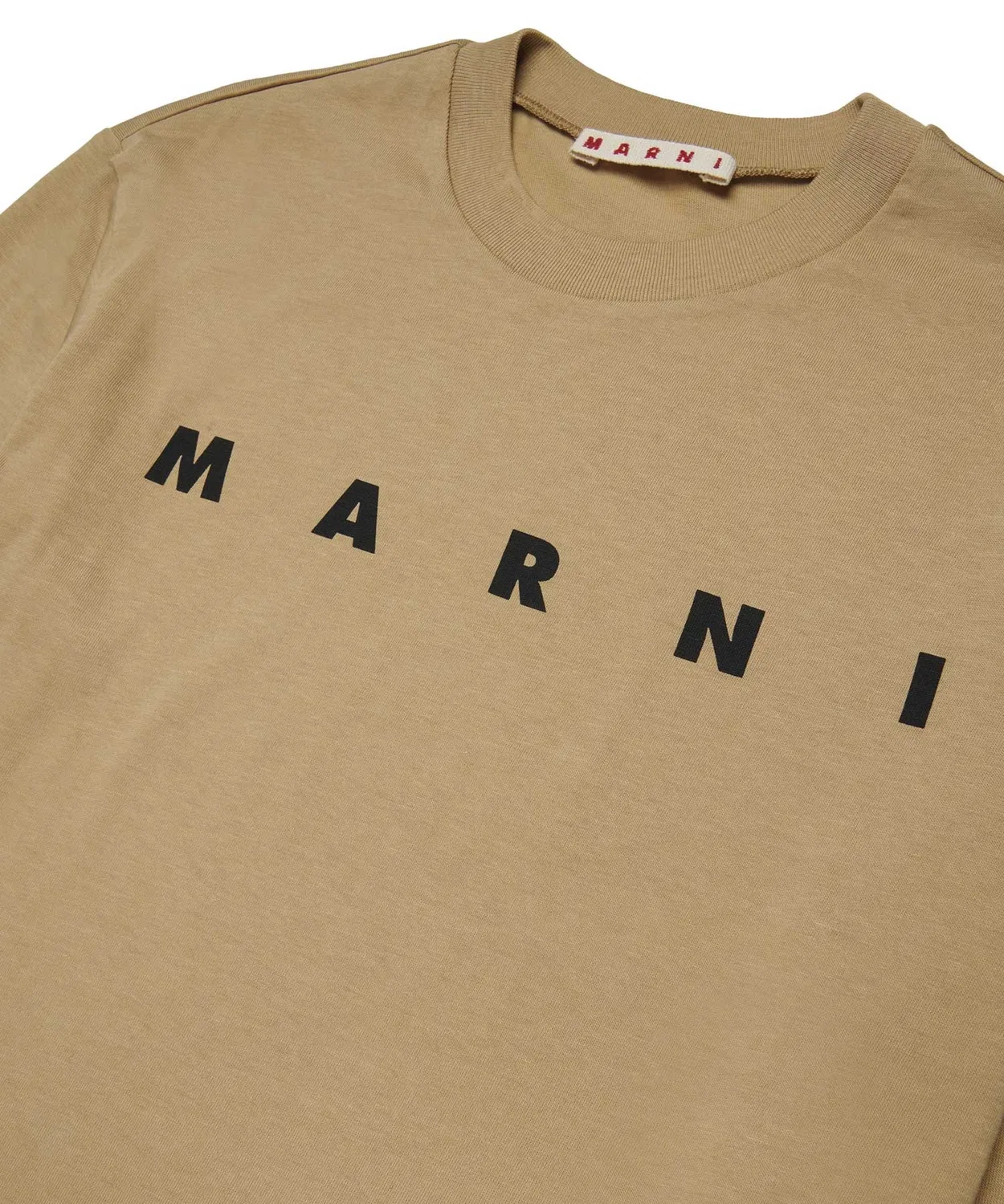 Детская футболка с длинным рукавомс логотипом MARNI, Blue — фото 3