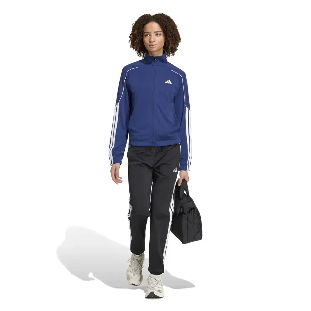 Женский спортивный костюм с принтом 3-Stripes Adidas, Blue — фото 4
