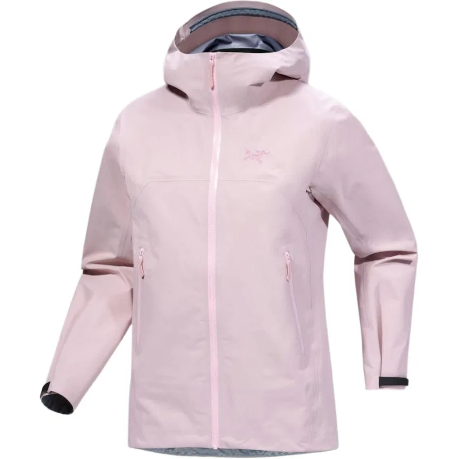 Женская ветровка с длинным рукавом Arcteryx BETA Windbreaker Jacket, Evening Mist Pink II/Alpine Rose II