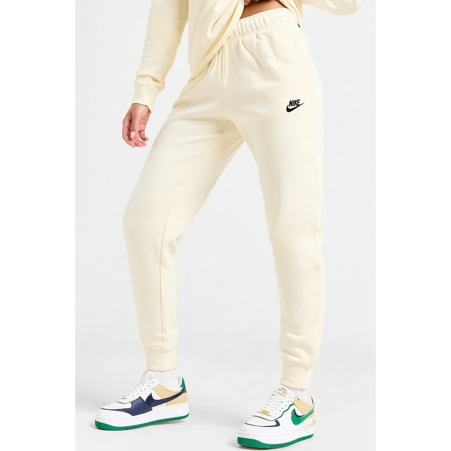 Спортивные штаны с манжетами Sportswear Club Fleece Mr Pant Nike, Кремовый