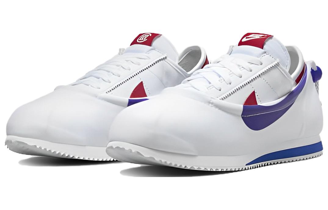 Кроссовки Nike Cortez Sp Clot Clotez Forrest Gump, белый/синий — фото 3
