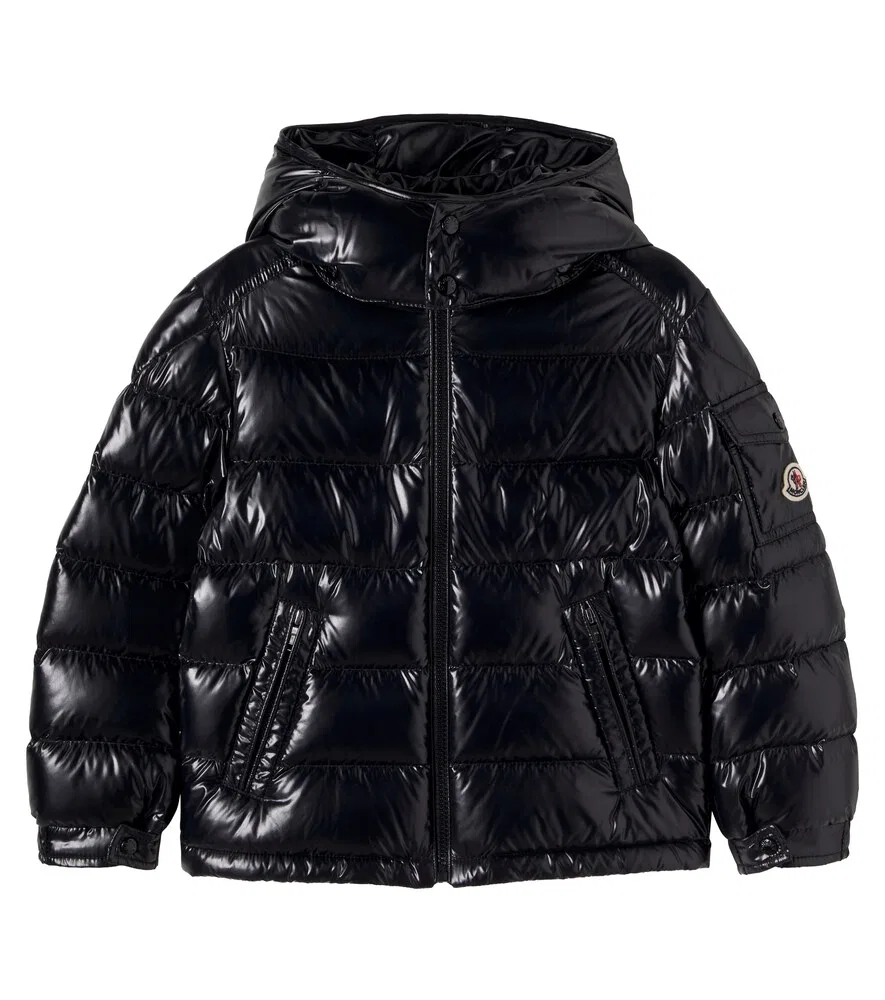 Пуховая куртка Майя Moncler Enfant, черный