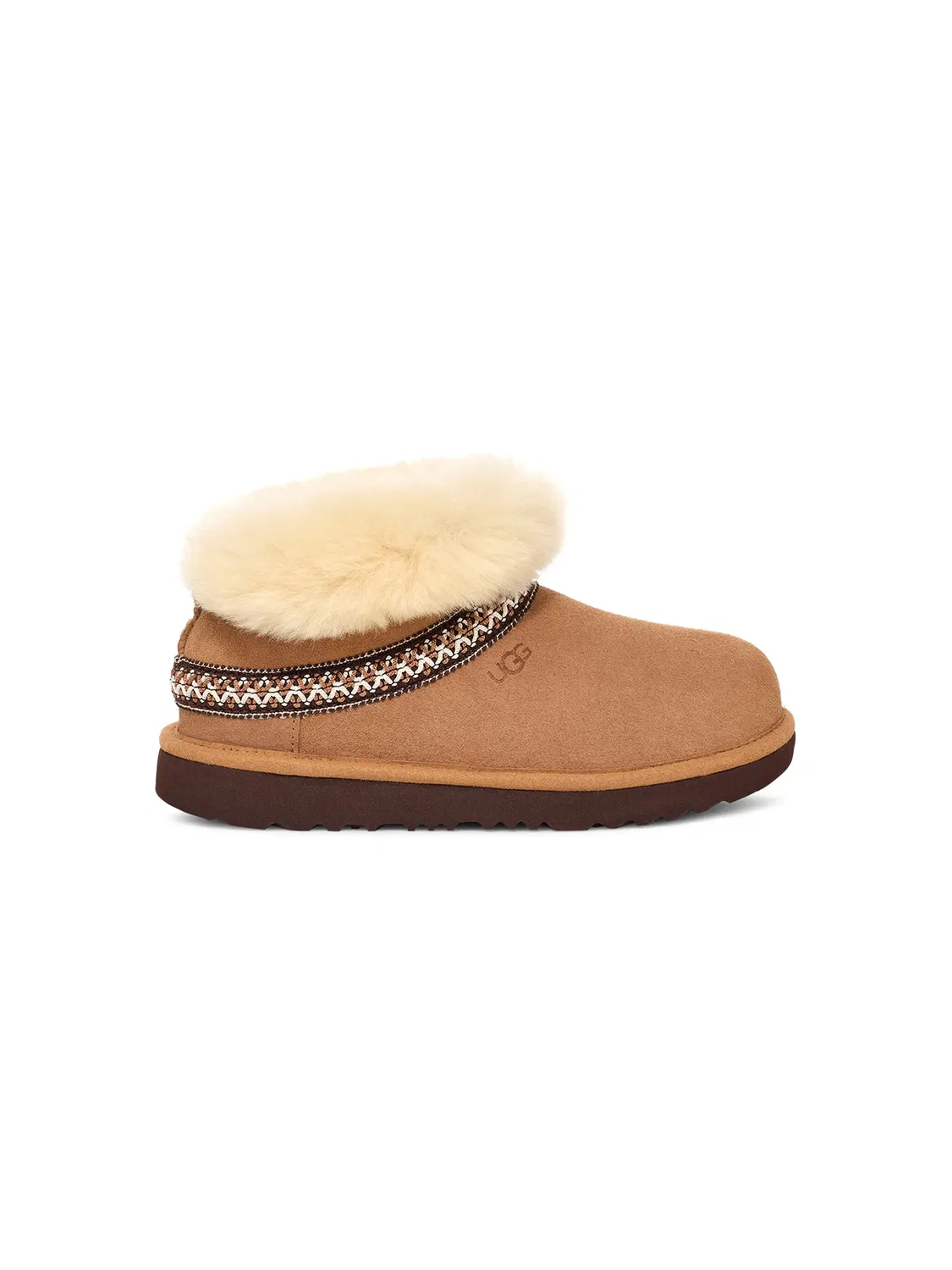 Ботинки Classic Mini Crescent UGG, коричневый — фото 3